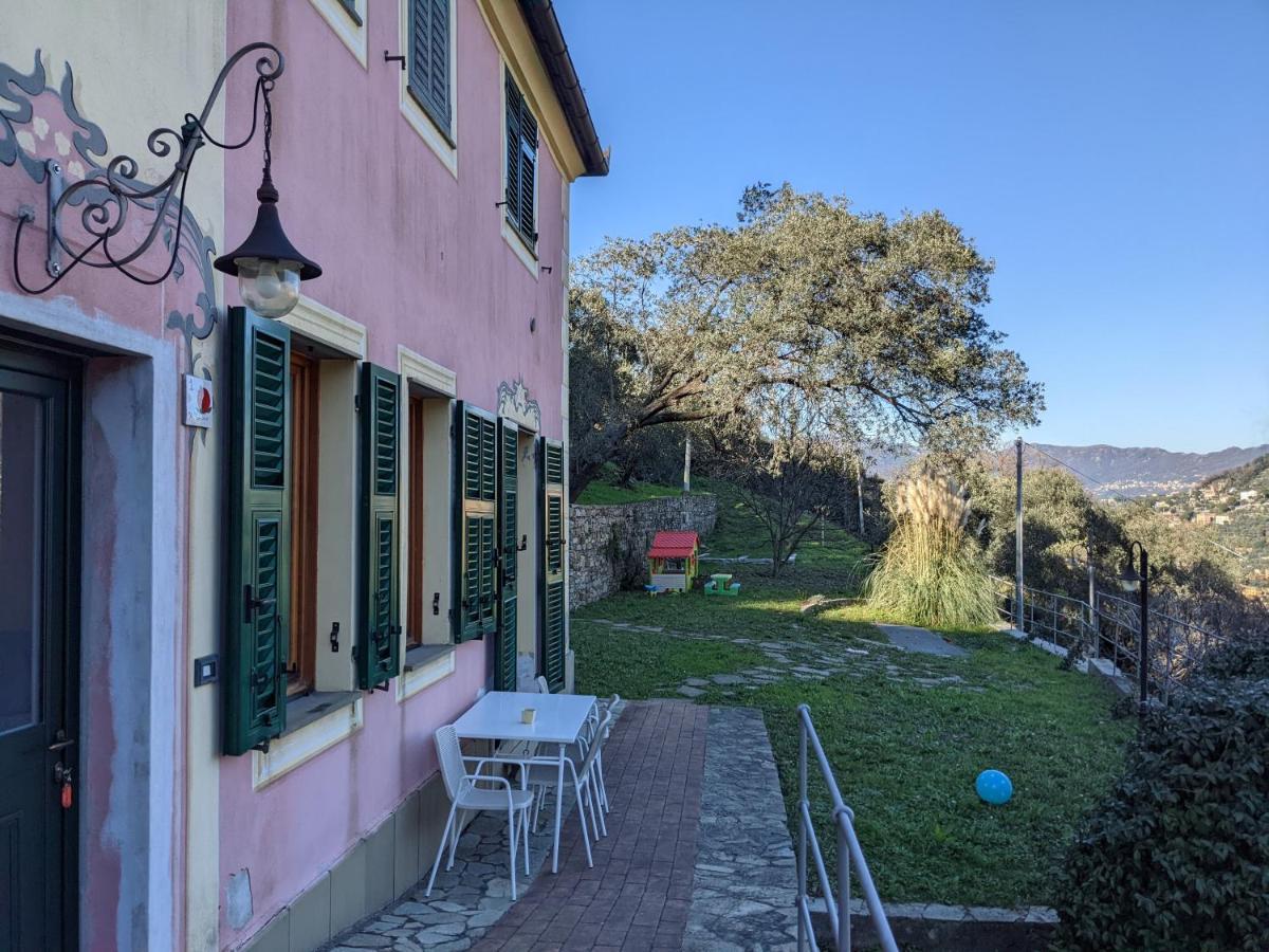 Villa Olivari - Apt Il Melograno Camogli Extérieur photo